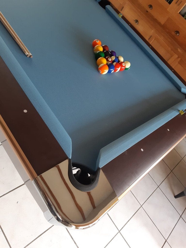 POOLTAFEL OP LEISTEEN, Ophalen of Verzenden, Nieuw, Pooltafel