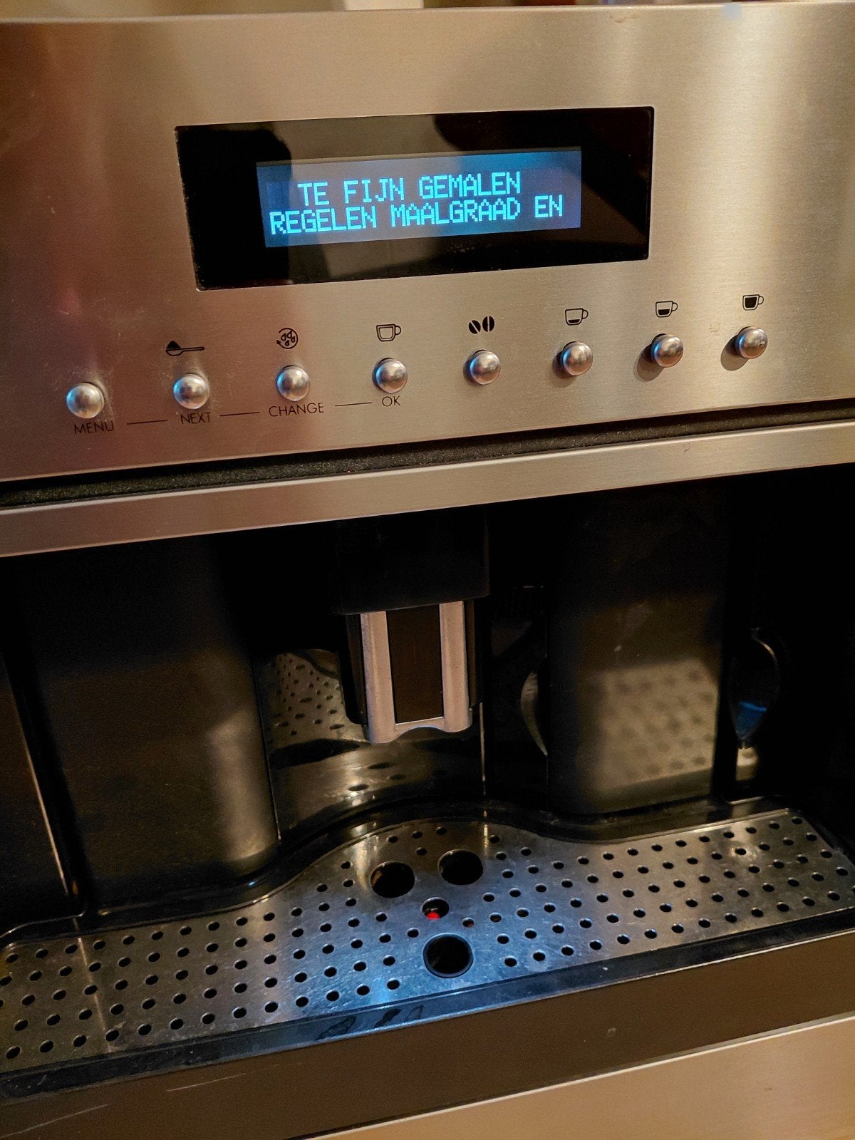 Smeg CMS45X inbouw koffiemachine defect, Ophalen, 10 kopjes of meer, Koffiemachine, Koffiebonen