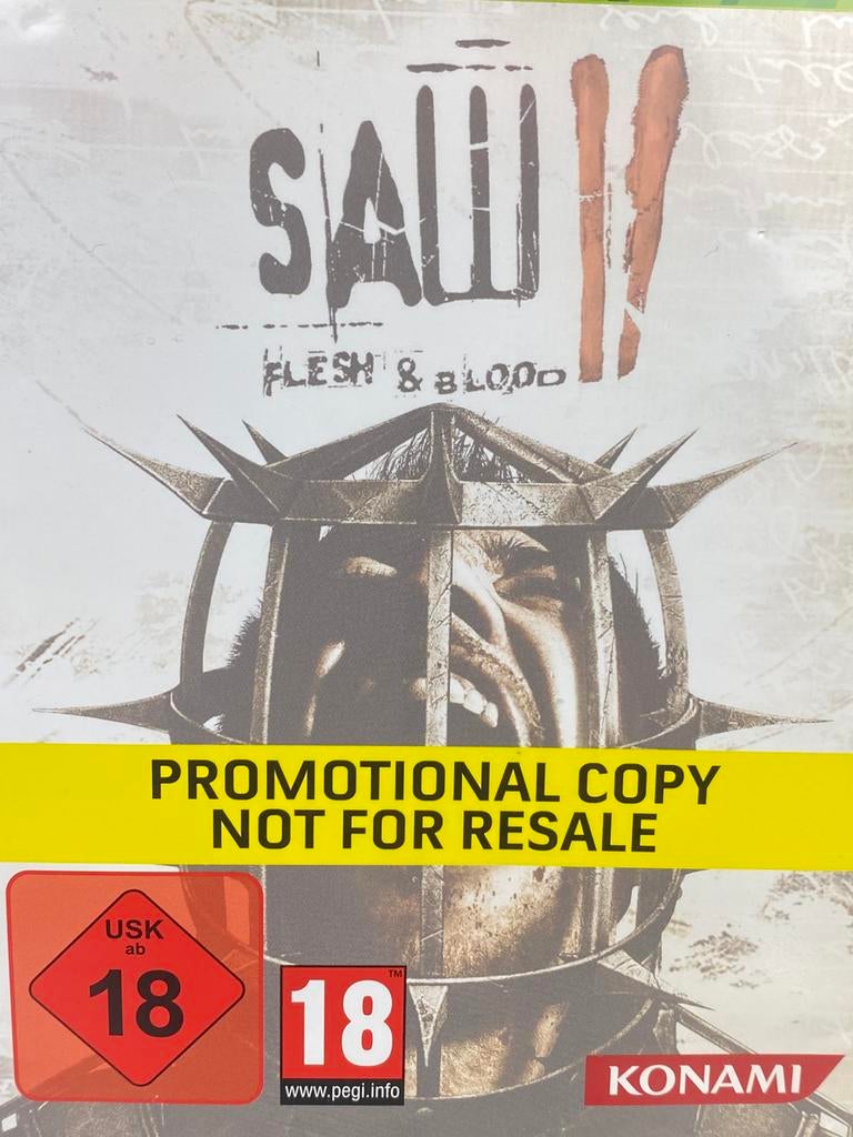 Saw II Flesh & Blood – Promo Copy Not For Resale – Xbox 360, Spelcomputers en Games, Games | Xbox 360, Vanaf 18 jaar, Www.konami.com