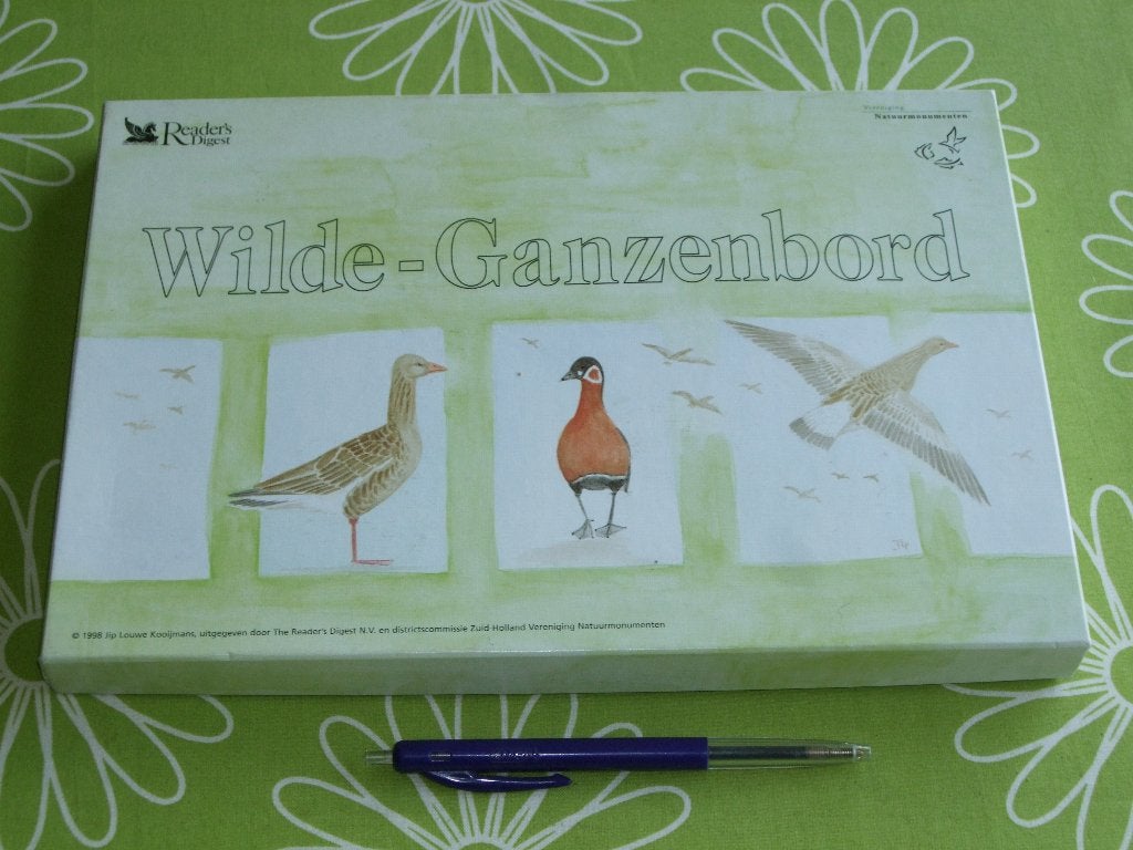 Wilde - ganzenbord - Vereniging Natuurmonumenten, Een of twee spelers, Ophalen of Verzenden, Zo goed als nieuw