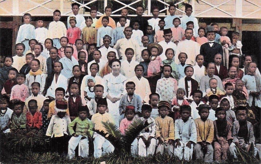 Nederlands Indië - Gemeente met Goeroe op Sigata, Ophalen of Verzenden, Voor 1920, Ongelopen, Buiten Europa