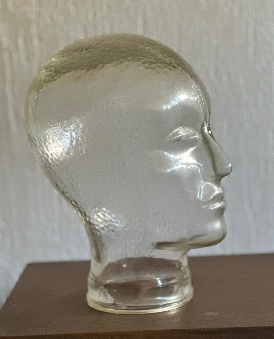 Vintage Glazen Hoofd/ koptelefoonhoofd, Ophalen