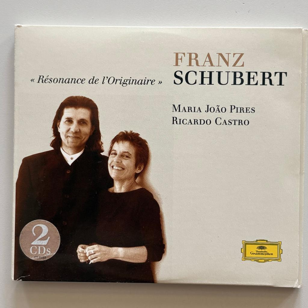 Franz Schubert - Maria João Pires & Ricardo Castro (2xCD), Ophalen of Verzenden, Romantiek, Zo goed als nieuw, Kamermuziek