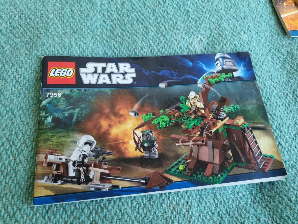 Lego Star Wars 7956 Ewok Attack Bouwinstructie, Gebruikt, Lego, Aastvej 1, 7190 Billund, Denmark, Ophalen of Verzenden