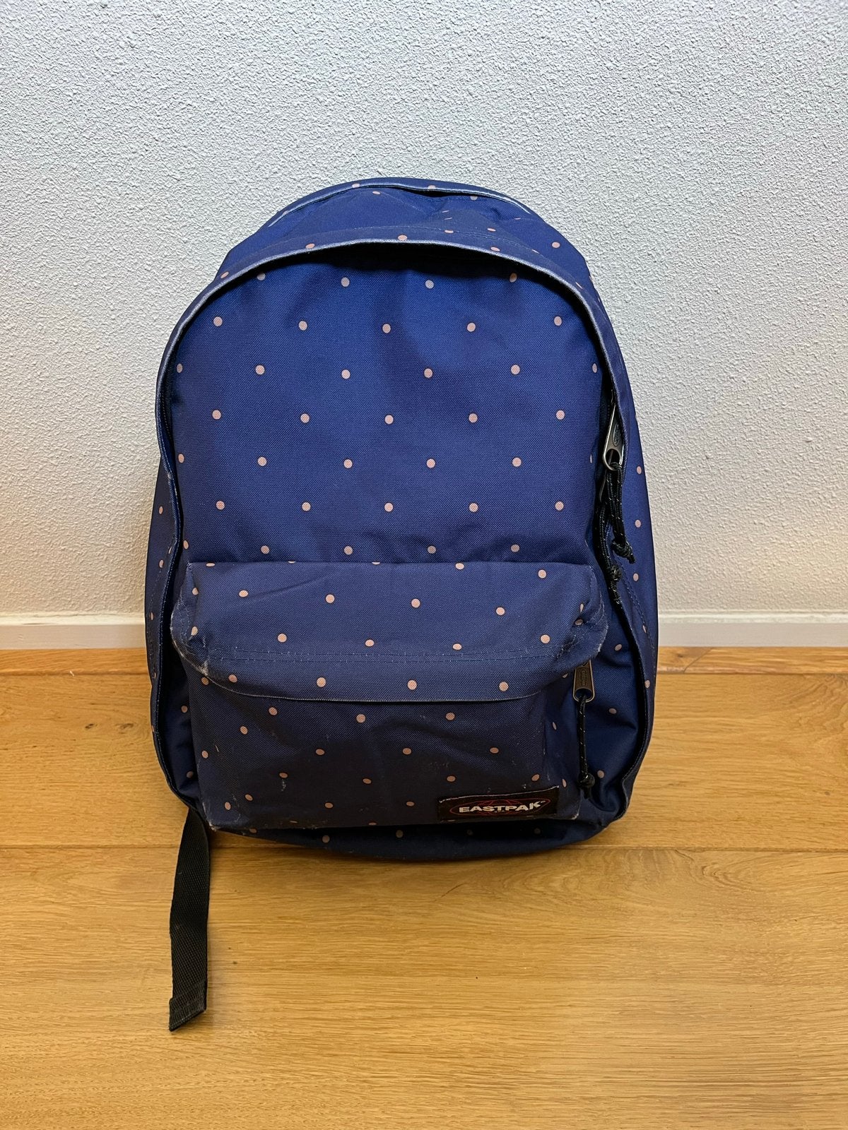 Eastpak rugzak met stippen, Ophalen of Verzenden, Gebruikt, 25 tot 40 cm, Eastpak