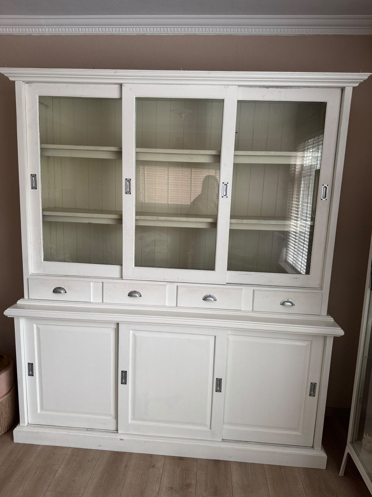 Te koop : mooie witte kast, Huis en Inrichting, Ophalen of Verzenden, Gebruikt