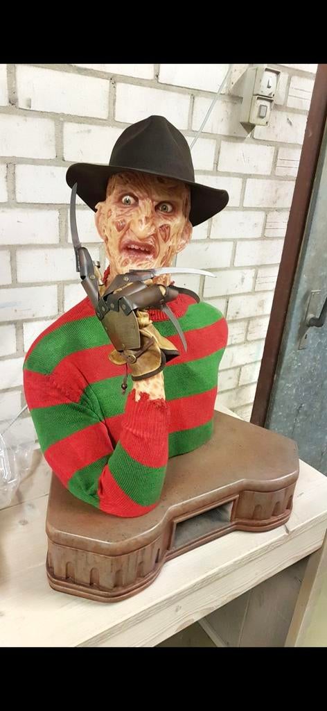 Freddy Krueger ECC Life Size Bust, Ophalen, Nieuw