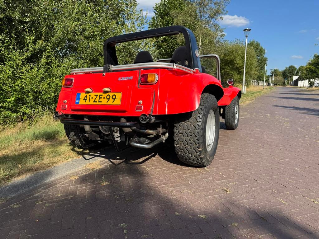 Volkswagen Buggy Ruska 1971 Rood, Auto's, Achterwielaandrijving, Overige modellen, Cabriolet, Handgeschakeld