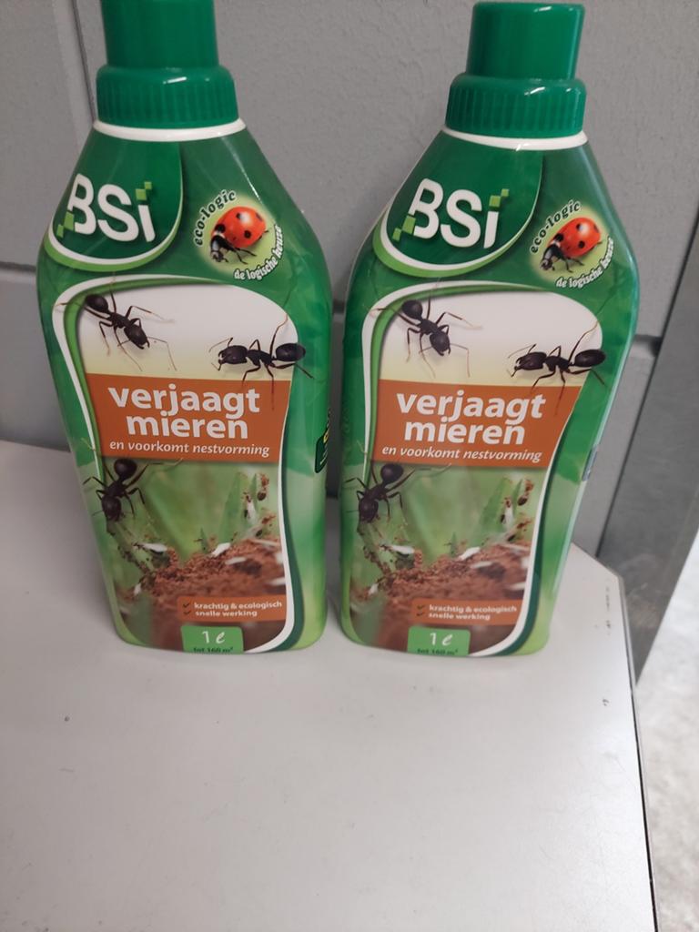 Bsi verjaagt mieren mierenpoeder voorkomt nestvorming, Bijen