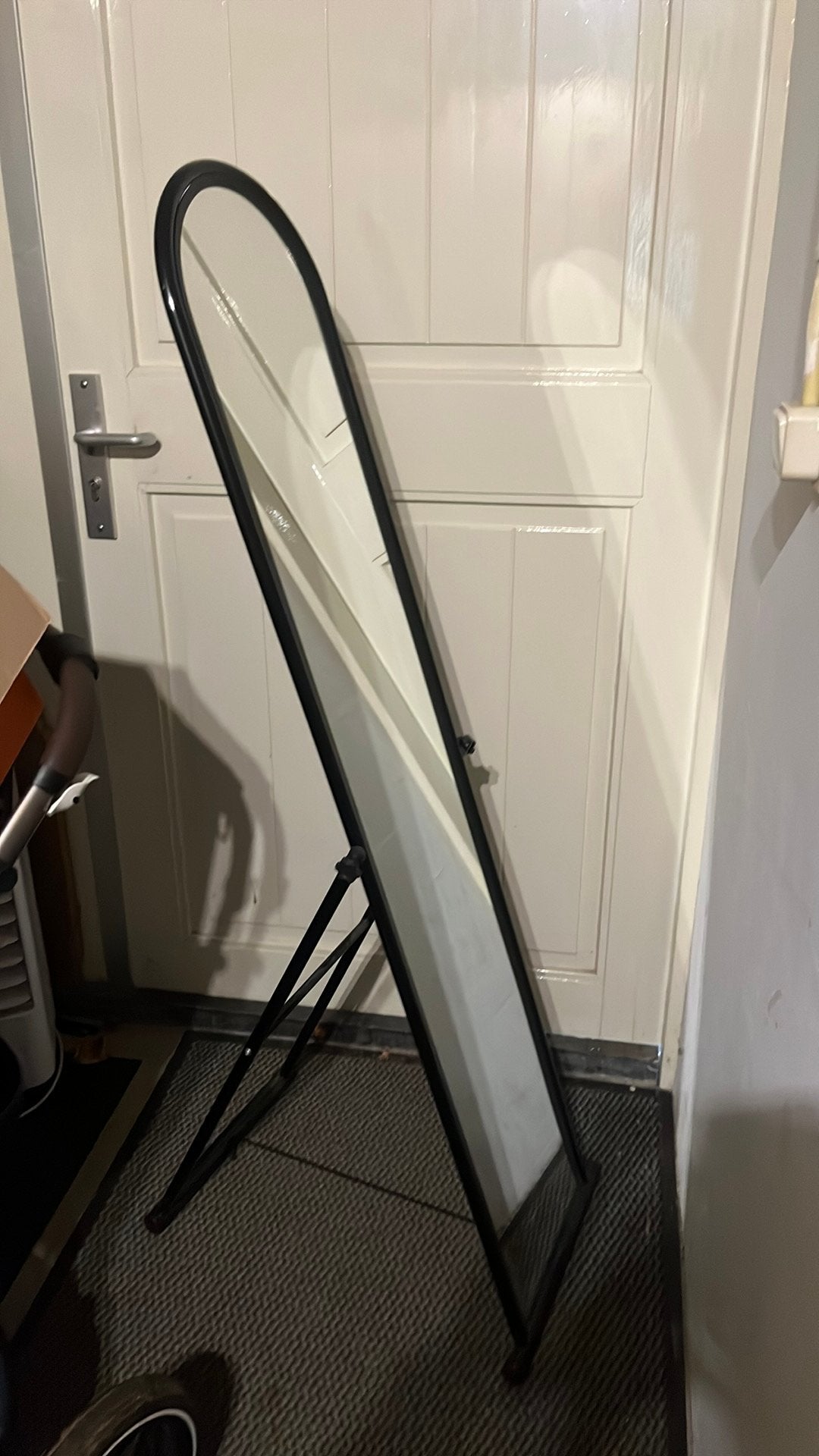 Staande spiegel, Ophalen, Minder dan 50 cm, Zo goed als nieuw, 150 tot 200 cm