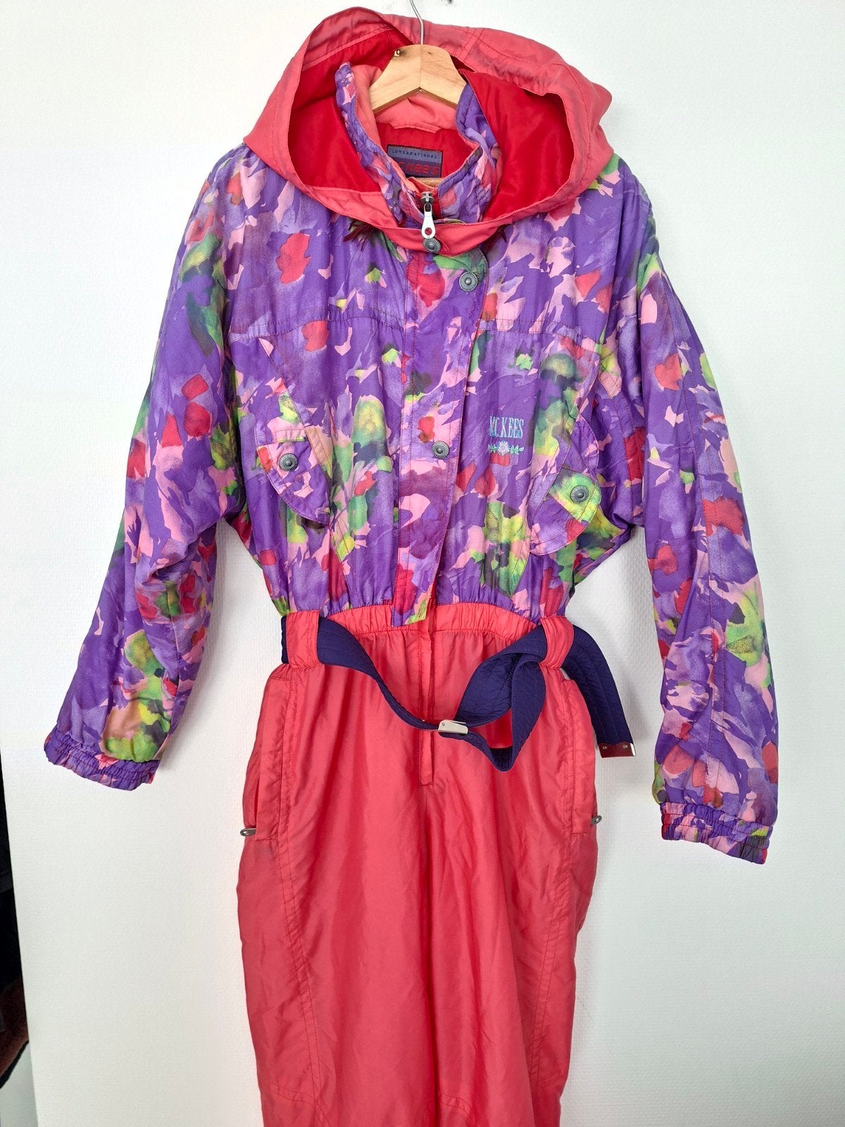 vintage skipak 50/XL/44 retro fout après-ski klunen carnaval, Ophalen of Verzenden, 160 tot 180 cm, Kleding, Overige merken