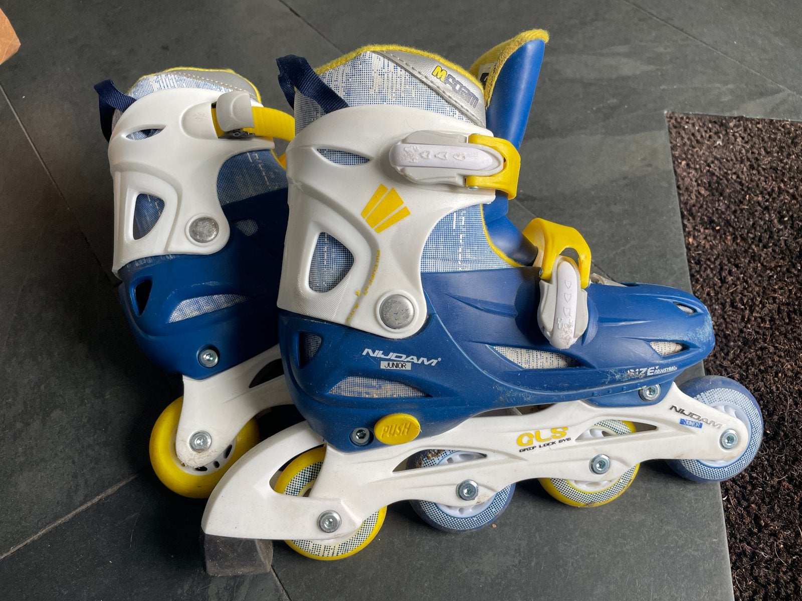 Nijdam Junior Skates - Verstelbaar Maat 34-37, Overige merken, Kinderen, Ophalen of Verzenden, Inline skates 4 wielen