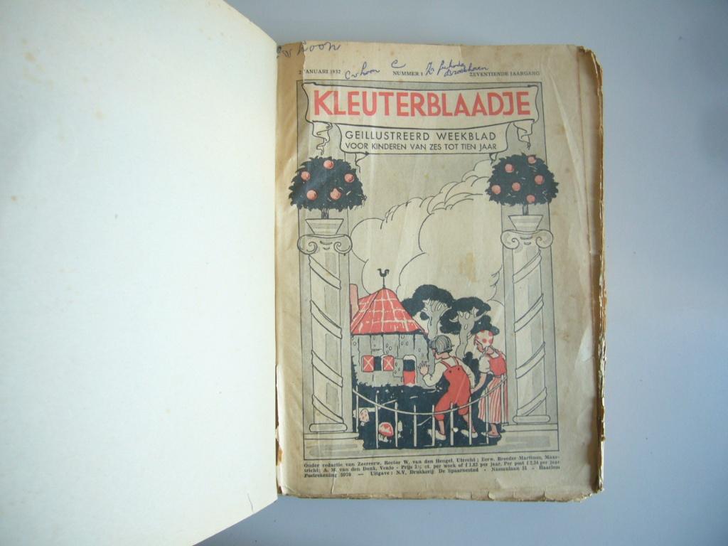 Kleuterblaadje 1932 jaarboek, Boeken, Tijdschriften en Kranten, Gelezen, Overige typen, Ophalen of Verzenden