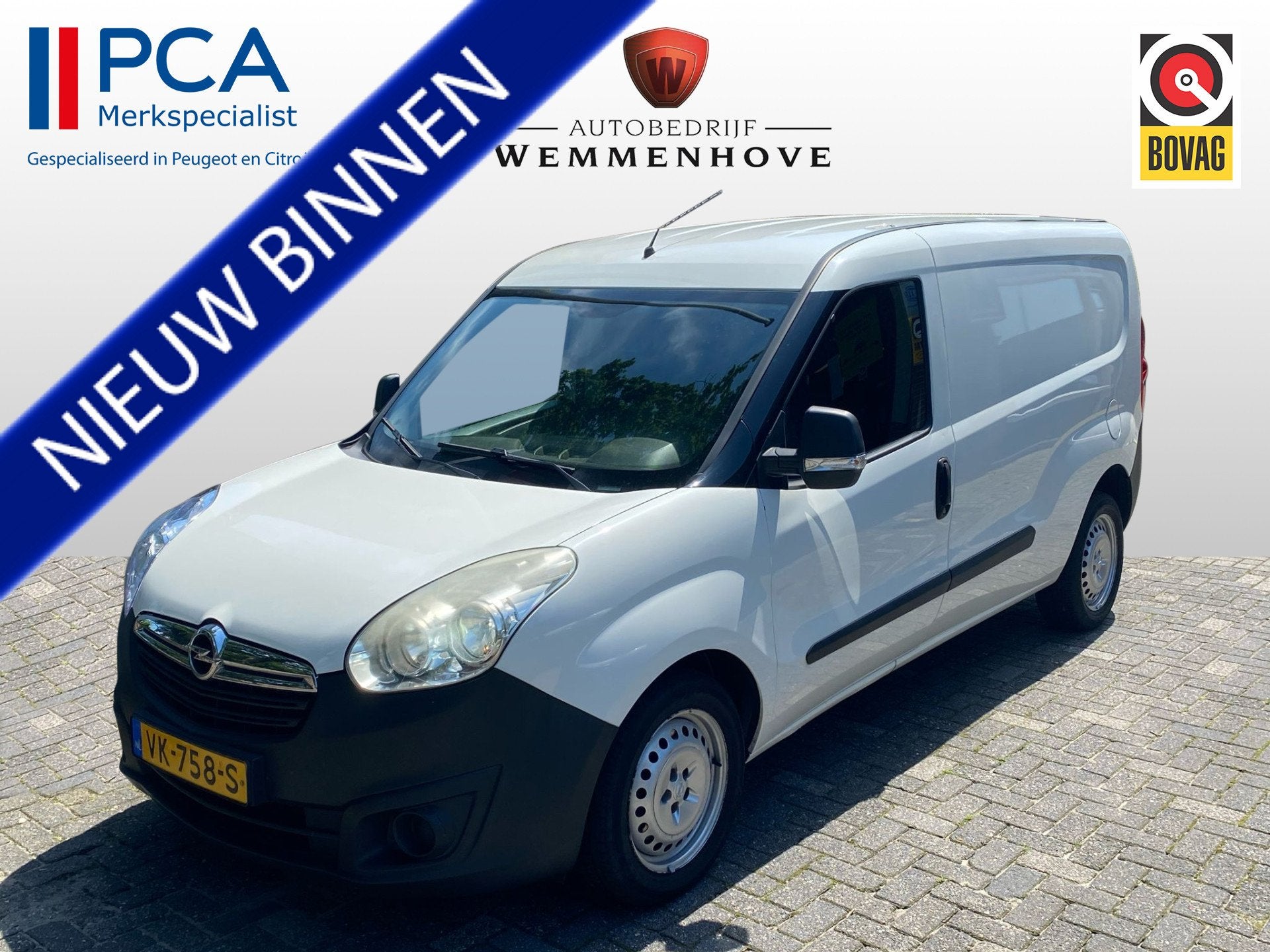 Opel Combo 1.6 CDTi L2H1 Edition (bj 2014), Voorwielaandrijving, Stof, Gebruikt, Zwart