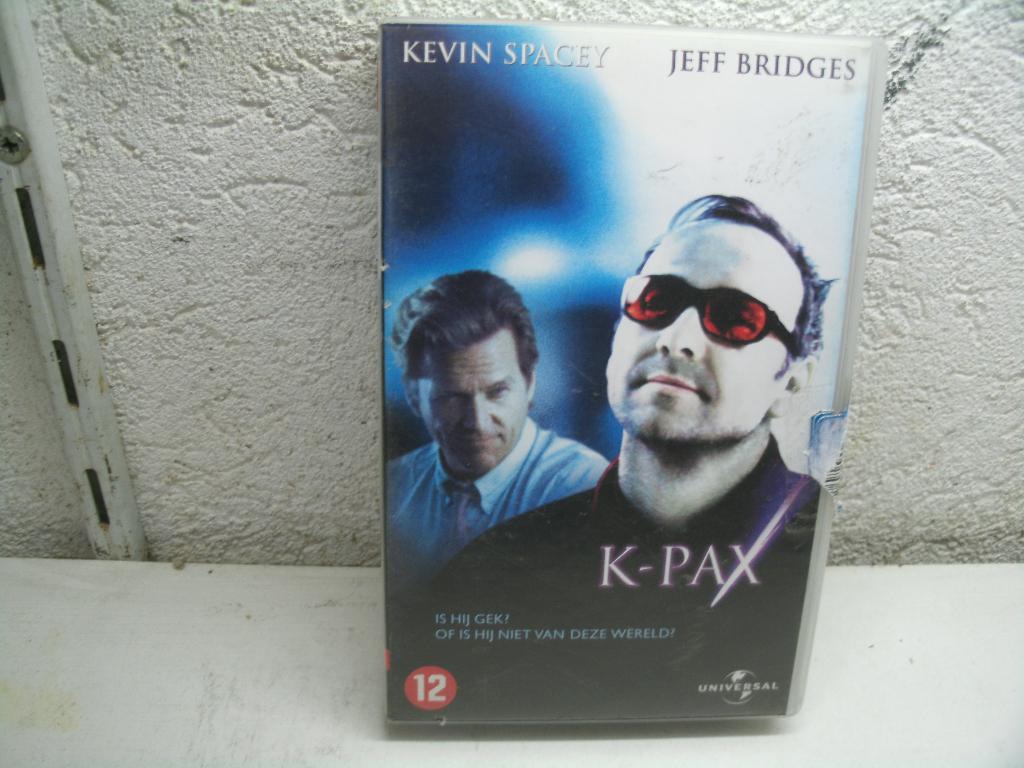 vhs 216b k-pax, Alle leeftijden, Ophalen of Verzenden, Zo goed als nieuw, Actie en Avontuur