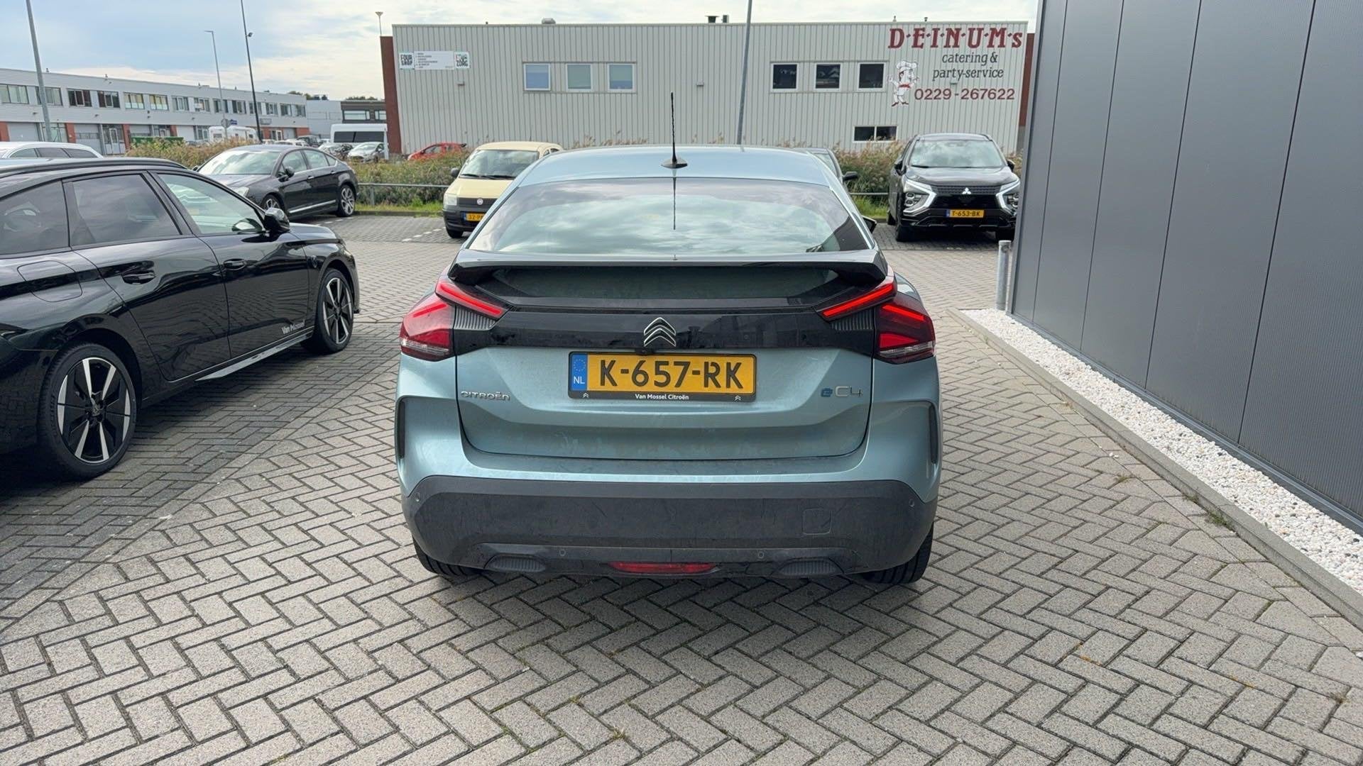 Citroen Ë-C4 Feel Edition 50 kWh - 1e PART. EIGENAAR - LAGE, Auto's, 136 pk, Gebruikt, Lane Keeping Assist, Blauw