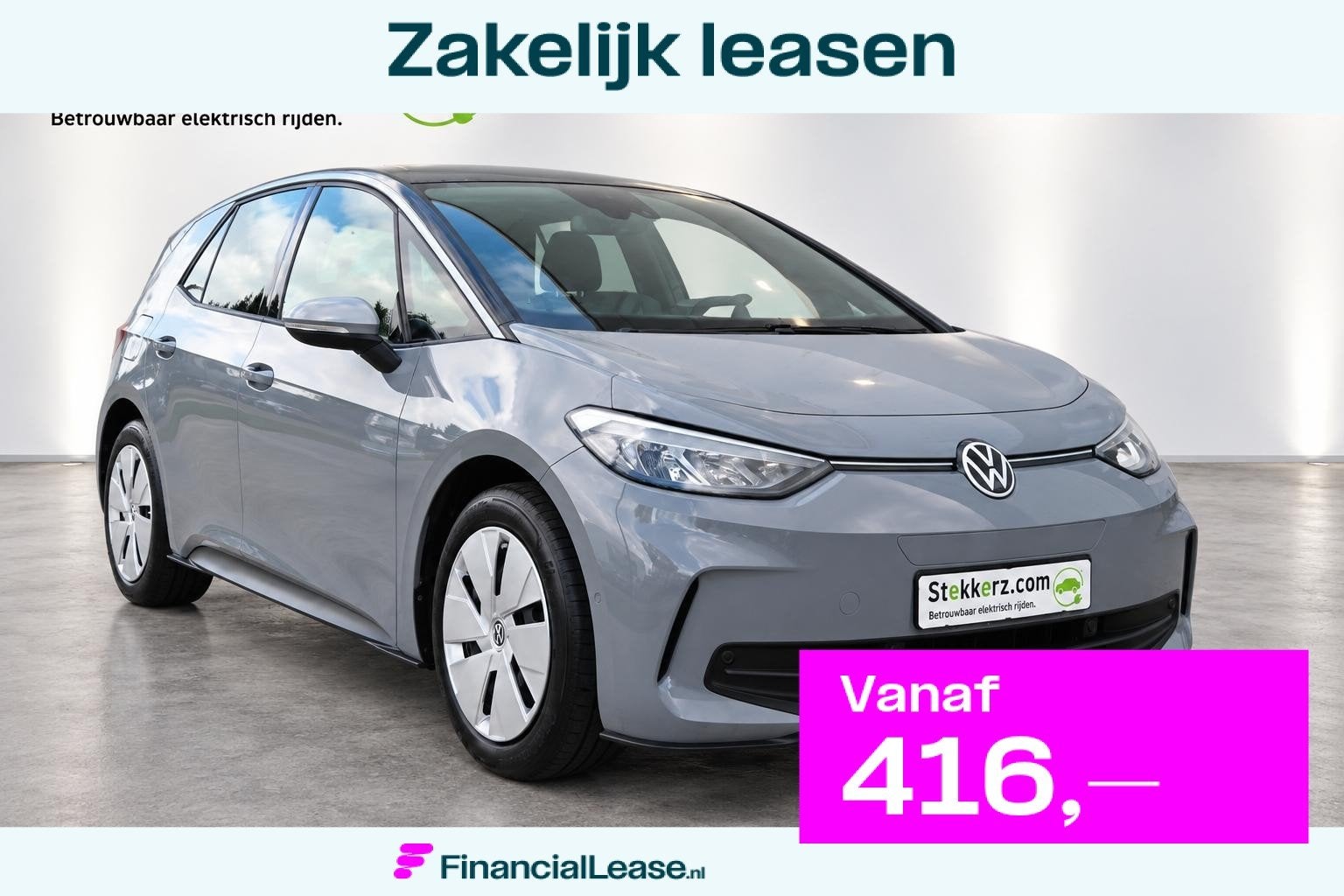 Volkswagen ID.3 Pro 59 kWh Camera, ACC, All-inn Prijs incl., Automaat, Gebruikt, Zwart, 1715 kg