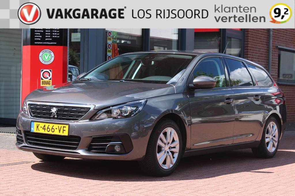 PEUGEOT 308 Sw 1.2 PureTech *Active* | Trekhaak | Carplay |, Stof, Gebruikt, 1199 cc, Parkeersensor