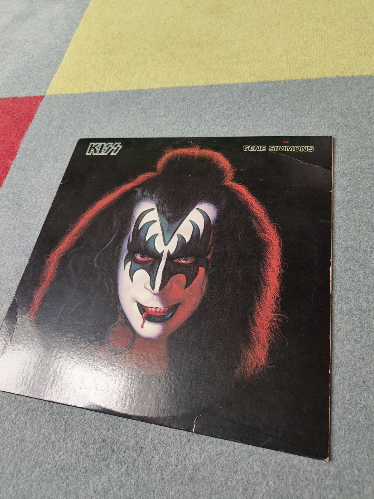 KISS - Gene Simmons LP (1978) - Classic Rock Vinyl, LP, Gebruikt, Originele persing, Ophalen of Verzenden