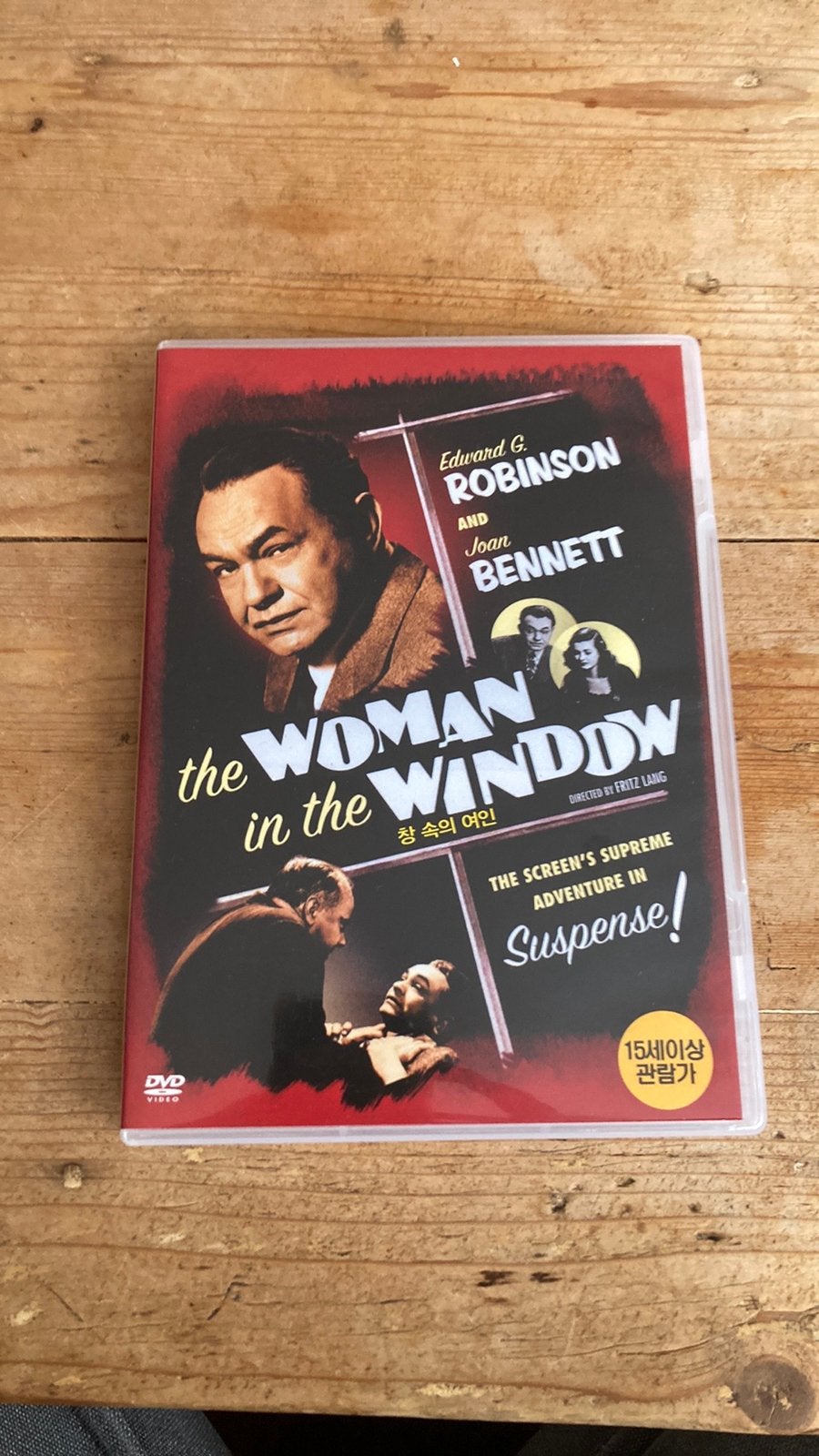 The woman in the window - fritz lang, Alle leeftijden, Ophalen of Verzenden, Zo goed als nieuw