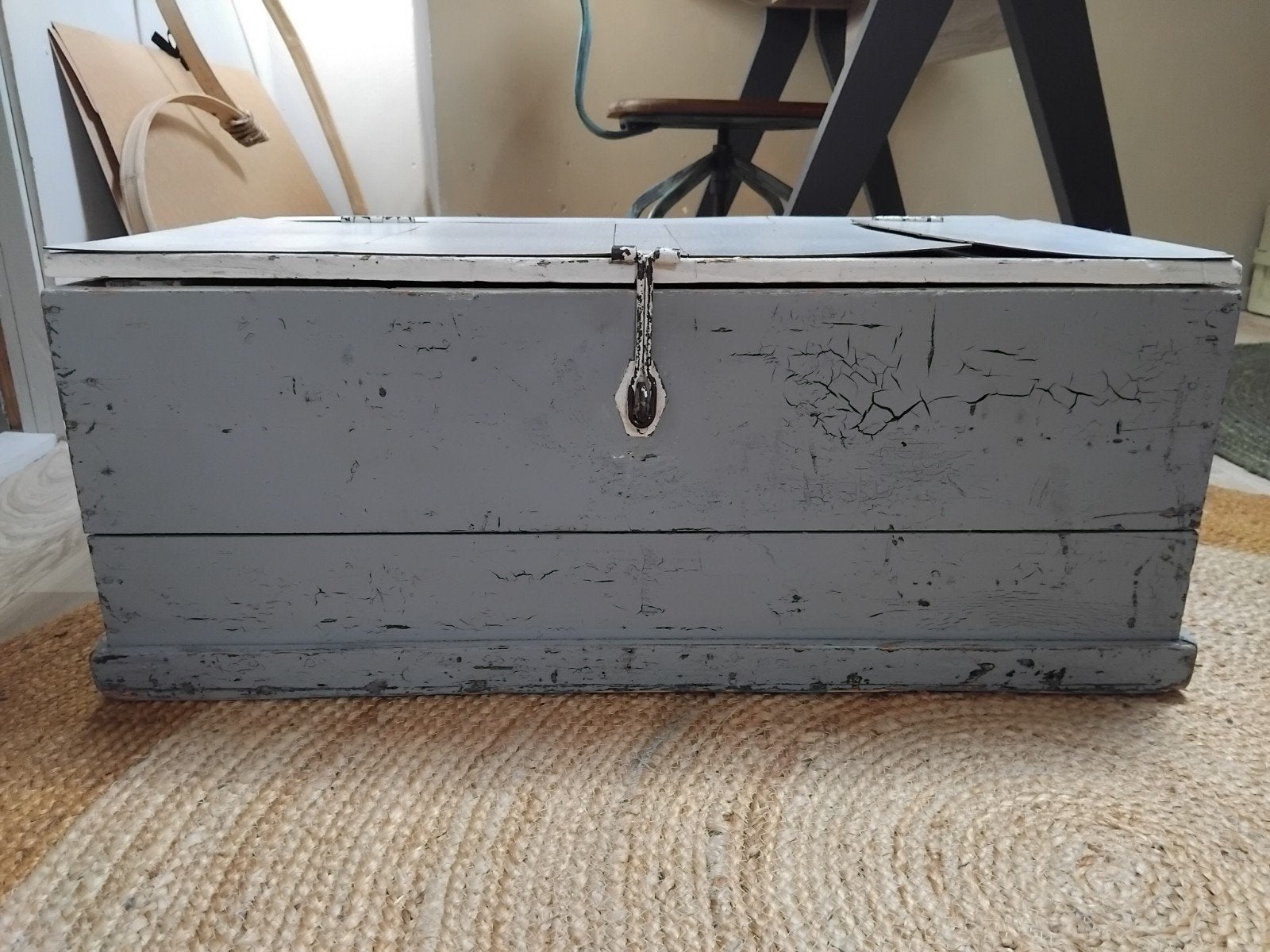 Gratis Opbergen Kist - Oude Koelbox Stijl, Huis en Inrichting, Ophalen, Gebruikt, 50 tot 100 cm, Minder dan 50 cm