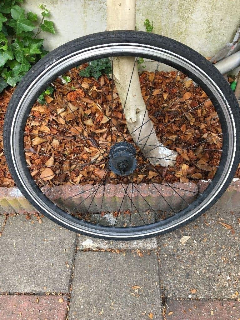 Voorwiel, Ophalen, Zo goed als nieuw