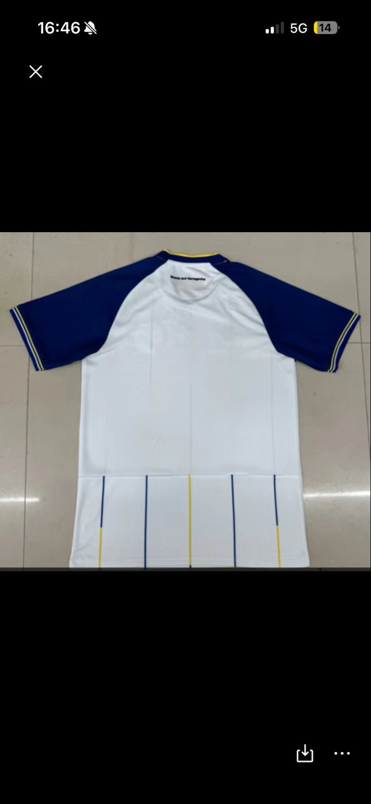 Bosnië en Herzegovina Voetbalshirt - Maat L, Ophalen of Verzenden, Nieuw, Maat 52/54 (L), Blauw