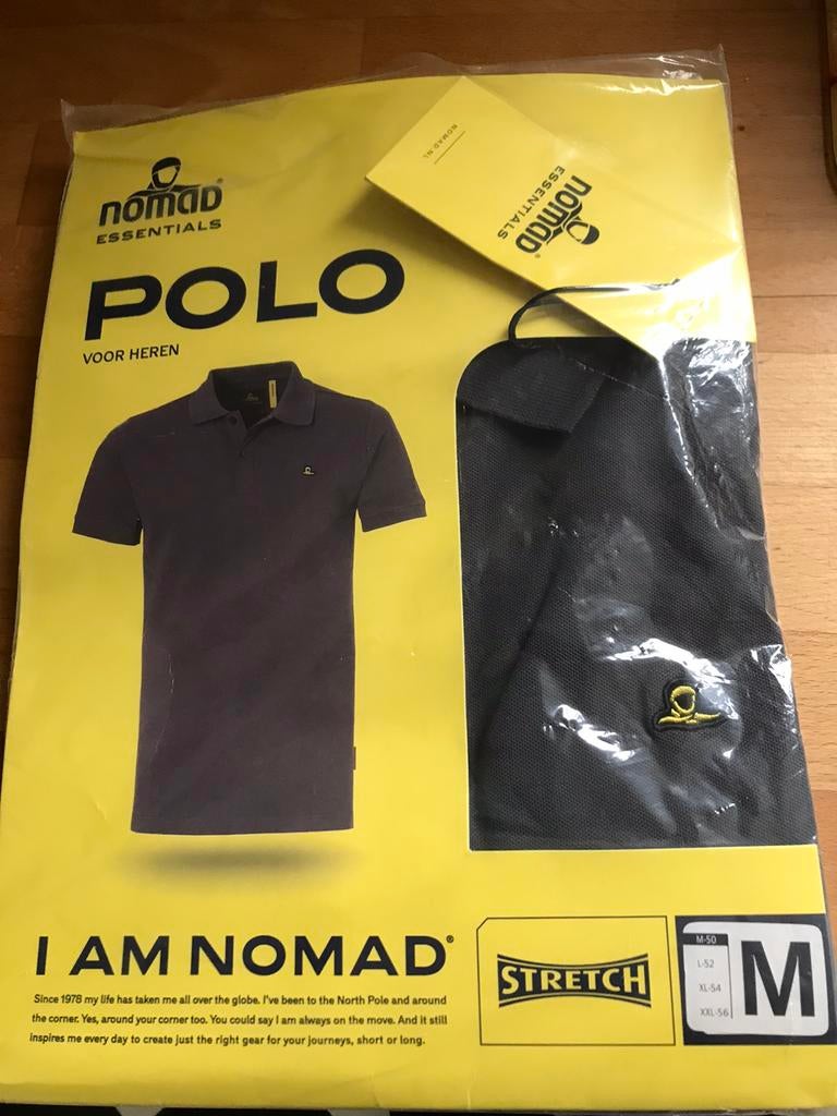 Nomad grijze polo maat M, Ophalen, Nieuw, Nomad