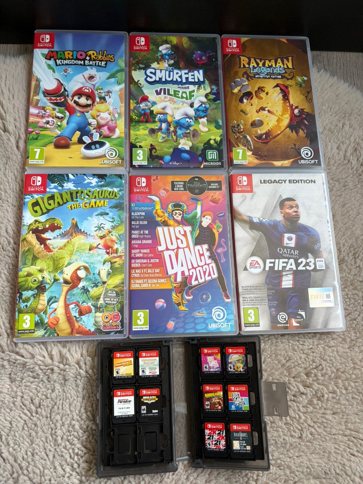 Nintendo Switch Games Pakket – 12 Games, Spelcomputers en Games, 1 speler, Ophalen of Verzenden, Zo goed als nieuw, Vanaf 3 jaar
