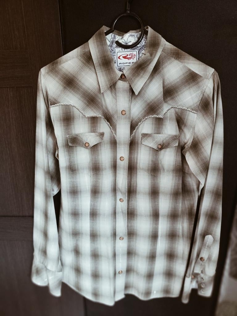 Dames western country shirt/bloes, Ophalen