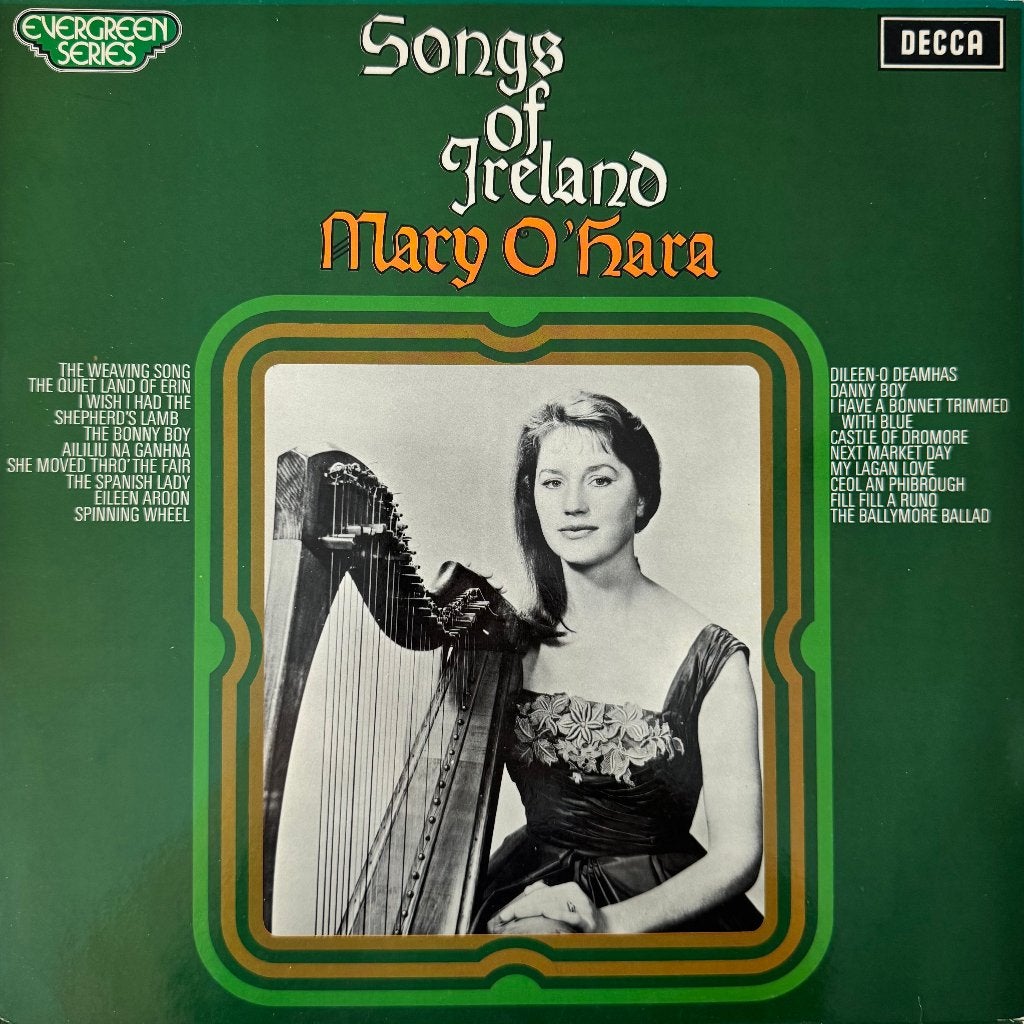 Mary O'Hara - Songs of Ireland, LP, Gebruikt, Ophalen of Verzenden, Beschermende buitenhoes