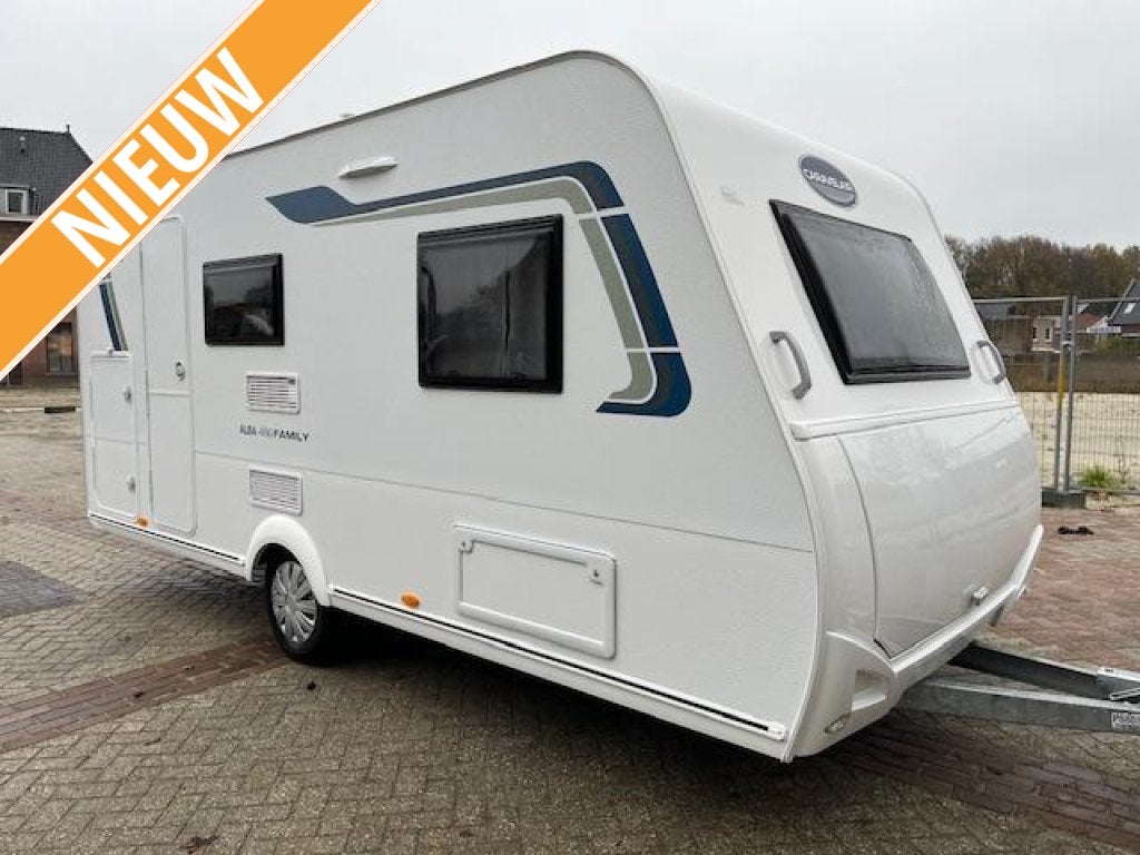Caravelair Alba 466 Stapelbed. Te Huur, Caravans en Kamperen, Overige typen, 750 - 1000 kg, 4 tot 5 meter, Tot en met 6