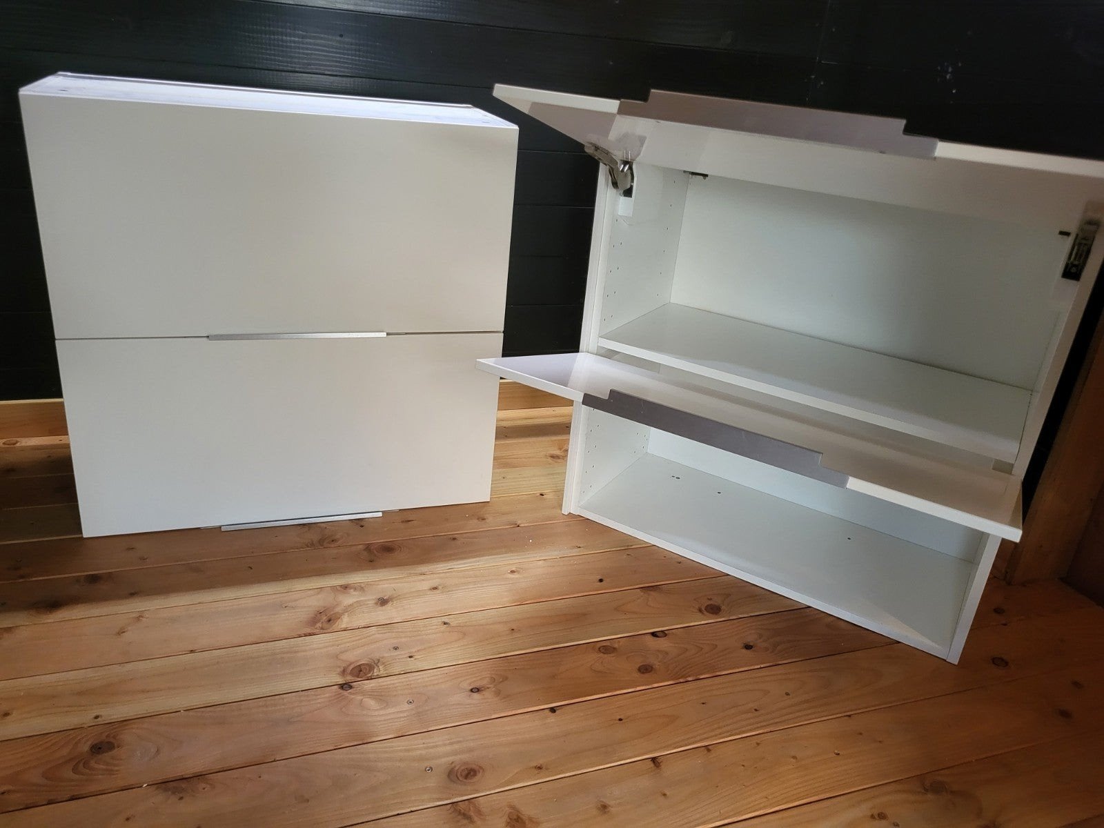 Ikea Metod bovenkasten 80x80 met horizontale fronten, Huis en Inrichting, Ophalen, Gebruikt
