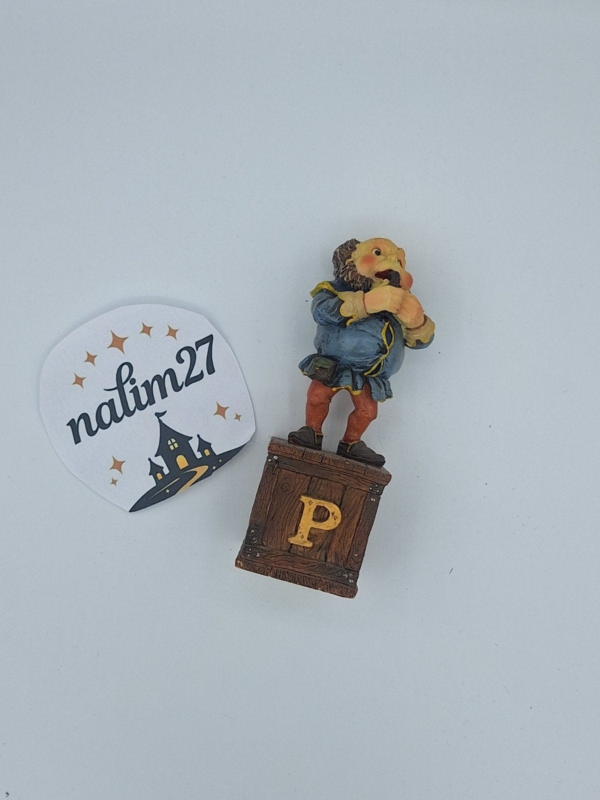 efteling laven letter P, Ophalen of Verzenden, Zo goed als nieuw, Beeldje of Poppetje