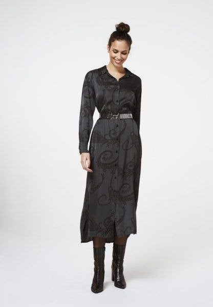 aaiko jurk m, aaiko palma paisley jurk m, 38, maxi jurk m, Maat 38/40 (M), Aaiko, Ophalen of Verzenden, Zo goed als nieuw