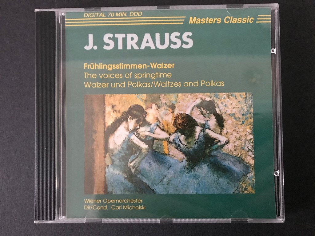 CD J.Strauss Fruhlingsstimmen Walzer, Verzenden, Classicisme, Zo goed als nieuw, Overige typen