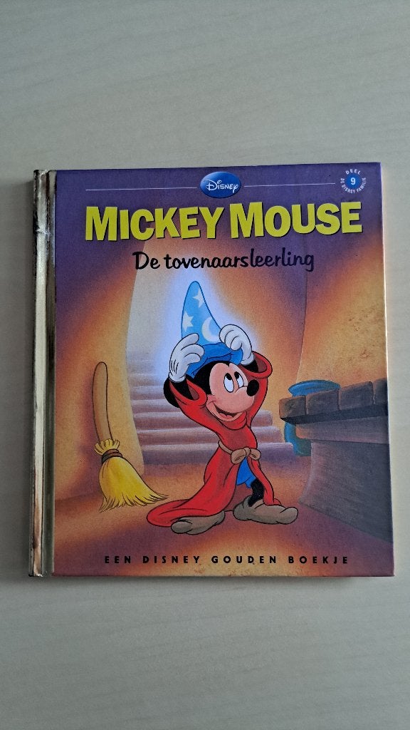 Mickey Mouse - De Tovenaarsleerling - Disney Gouden Boekje, Ophalen of Verzenden, Mickey Mouse, Zo goed als nieuw, Overige typen