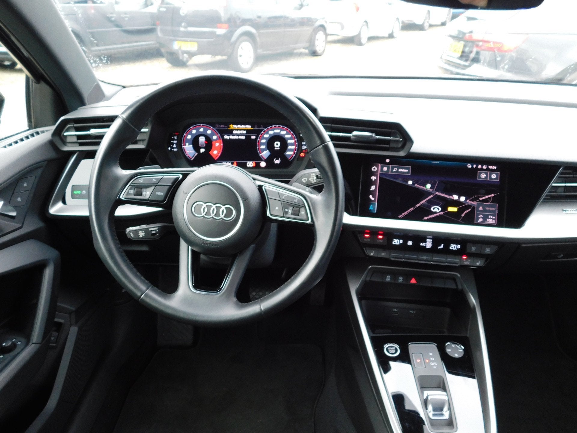 Audi A3 Sportback 35 TFSI/ Automaat S-line , Keyless, ACC, T, Auto's, Dealer onderhouden, Stof, 4 cilinders, Bedrijf