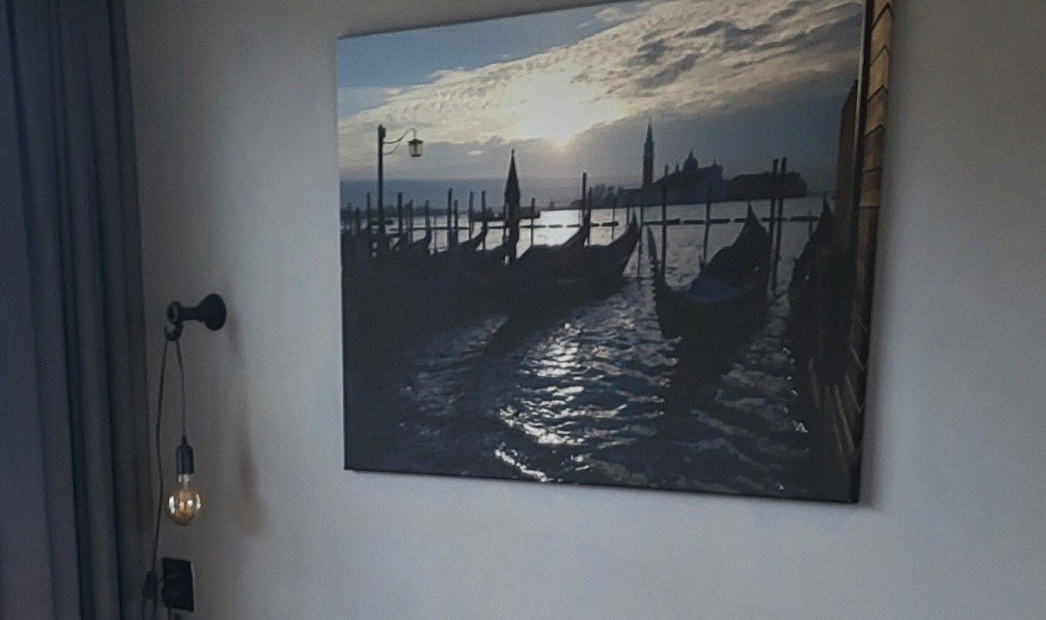 Foto op canvas van Venetië - 80x120cm, Ophalen, Oorspronkelijke maker, Zo goed als nieuw, Schilderij