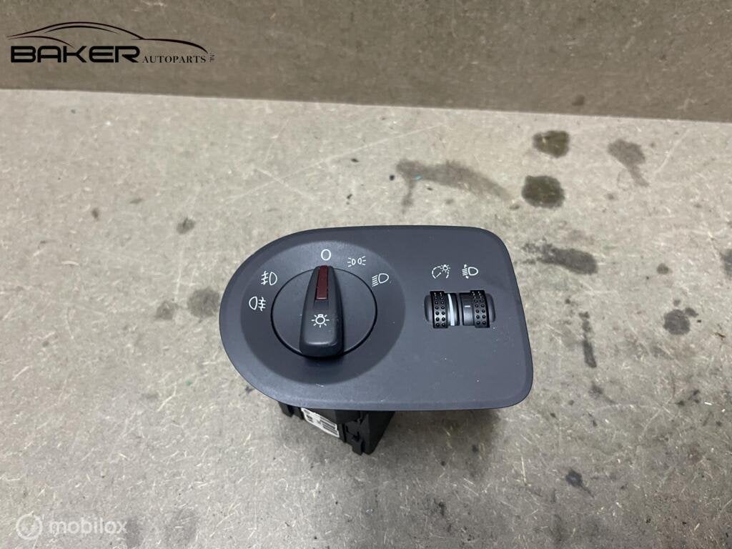 Lichtschakelaar Seat Ibiza 6J ('08-'17) 6J1941531J, Gebruikt, Ophalen of Verzenden, Seat, Seat