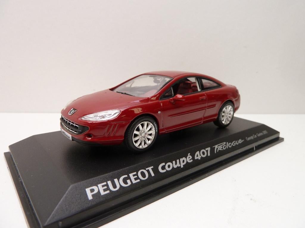 Peugeot 407 coupe  concept car  ''  Norev '', Verzenden, Zo goed als nieuw, Auto, Norev