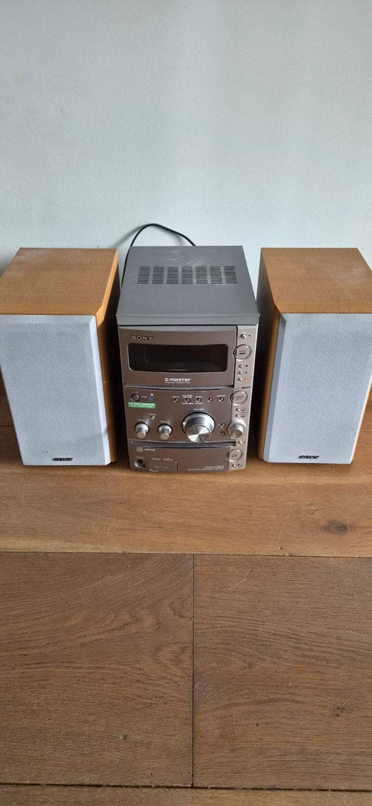 Sony mini set radio/cd/cassette/mp3, Audio, Tv en Foto, Stereo-sets, Ophalen of Verzenden, Speakers, Sony
