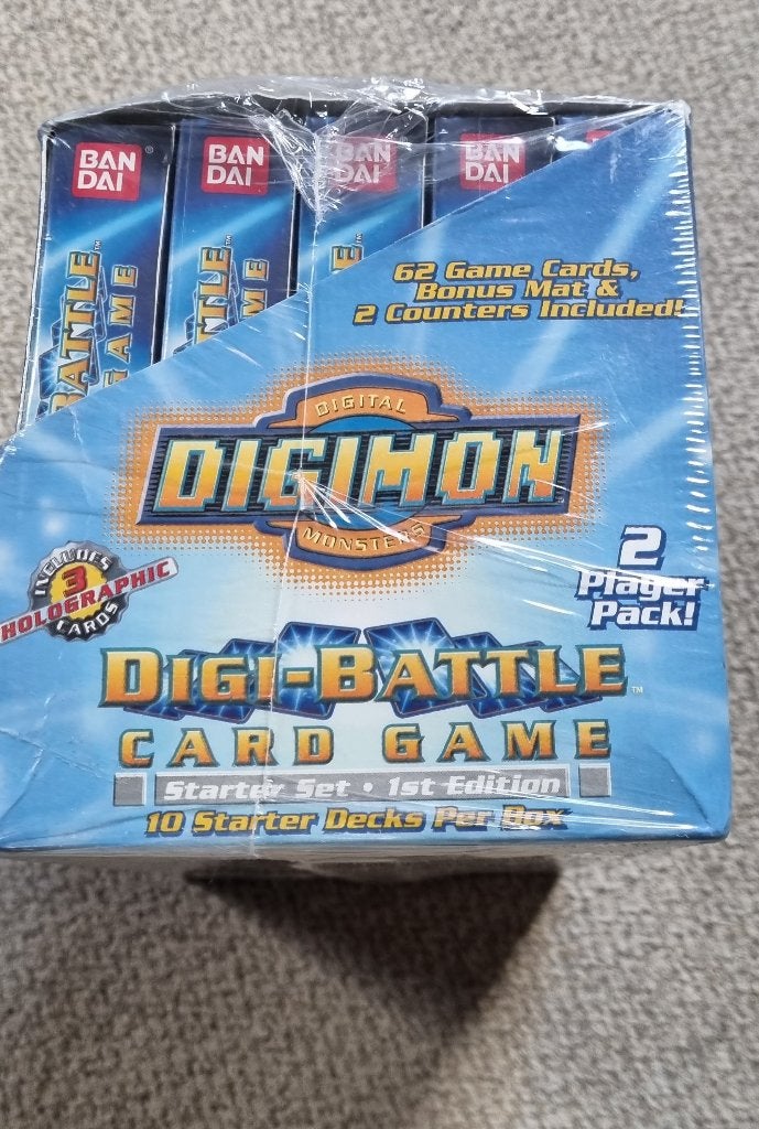 DIGIMON Digi-Battle card game | box 10x STARTER 1st edition, Ophalen, Nieuw, Starterdeck