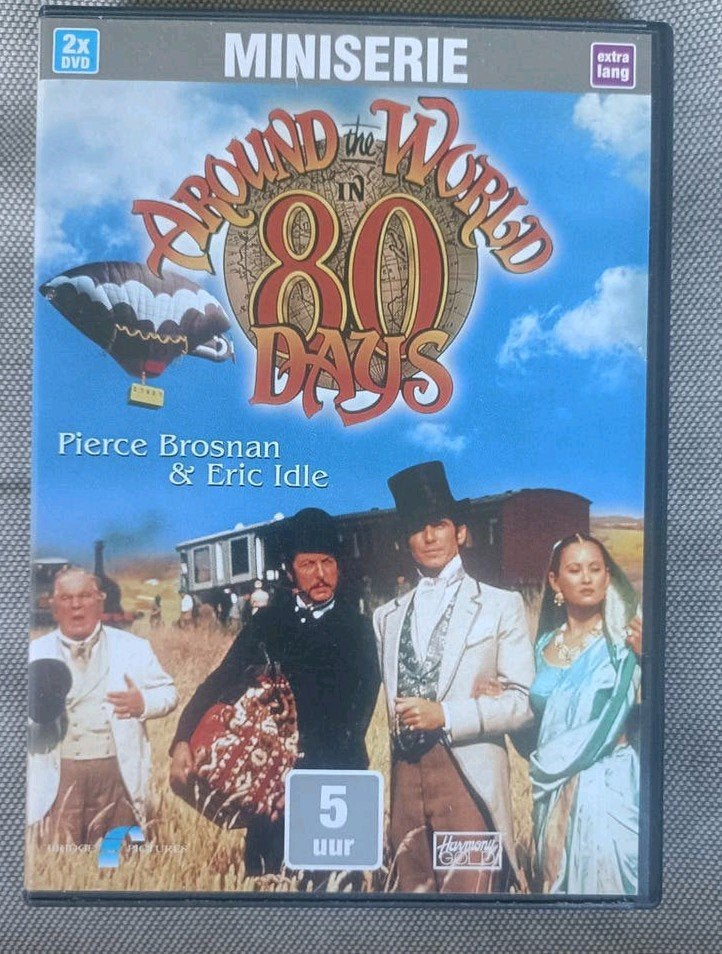 Around the World in 80 Days - Miniserie (2x DVD), Alle leeftijden, Nederlands, Ophalen of Verzenden, Inclusief doosje