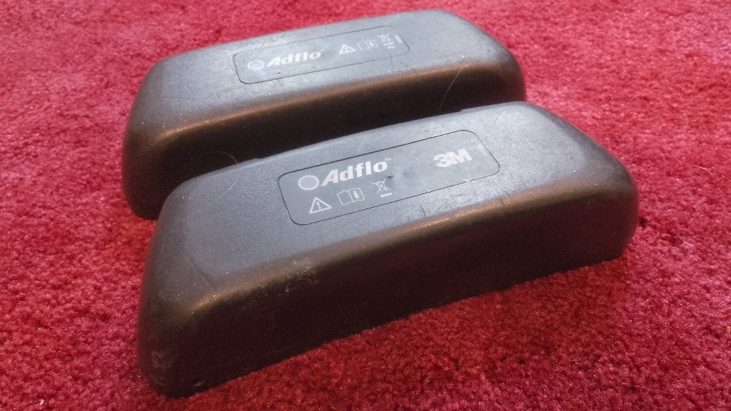 3m adflo batterijen, Ophalen of Verzenden, Gebruikt