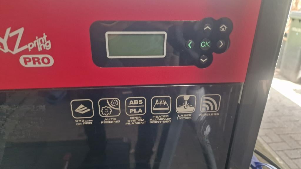 XYZ Printing Pro 3D printer, Ophalen, Ingebouwde Wi-Fi, Gebruikt, Filament