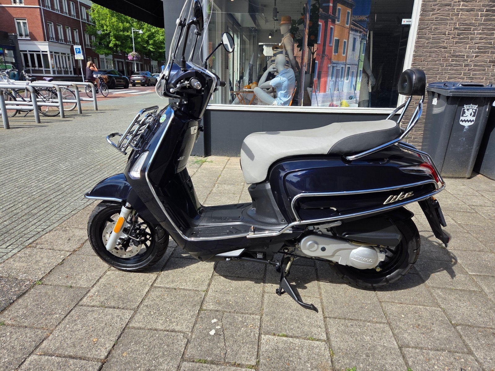 Zo goed als nieuwe Kymco new Like 25 km, Ophalen of Verzenden, Zo goed als nieuw, Like, Benzine