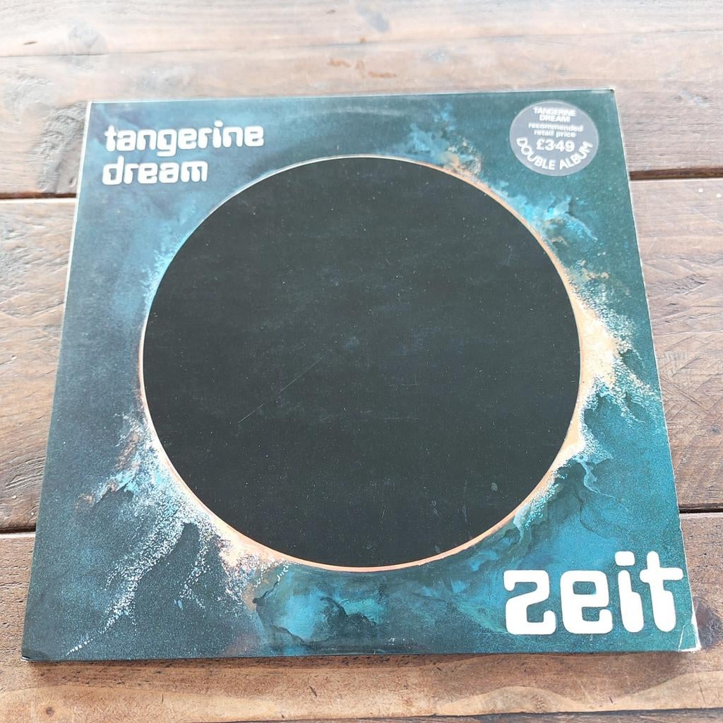 Dubbel Vinyl Tangerine Dream: Zeit, Cd's en Dvd's, Vinyl | Dance en House, Gebruikt, Ambiënt of Lounge, Ophalen of Verzenden, 12 inch