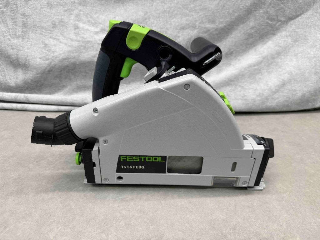 Festool TS 55 FEBQ invalzaag (incl systainer), Doe-het-zelf en Verbouw, Invalzaag, Ophalen of Verzenden, Zo goed als nieuw, 30 tot 70 mm