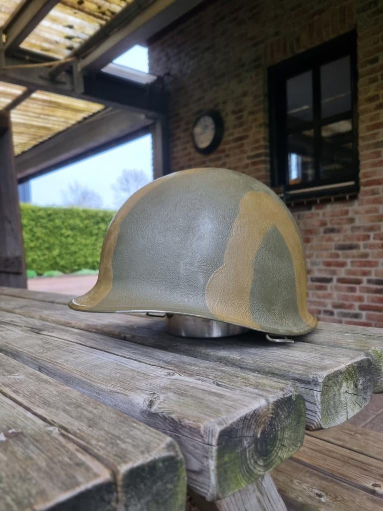 US m1 helm, Verzamelen, Ophalen of Verzenden, Amerika, Helm of Baret
